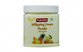 Puramio Whipping Cream Powder (Pineapple)  Plastic Jar  250 grams